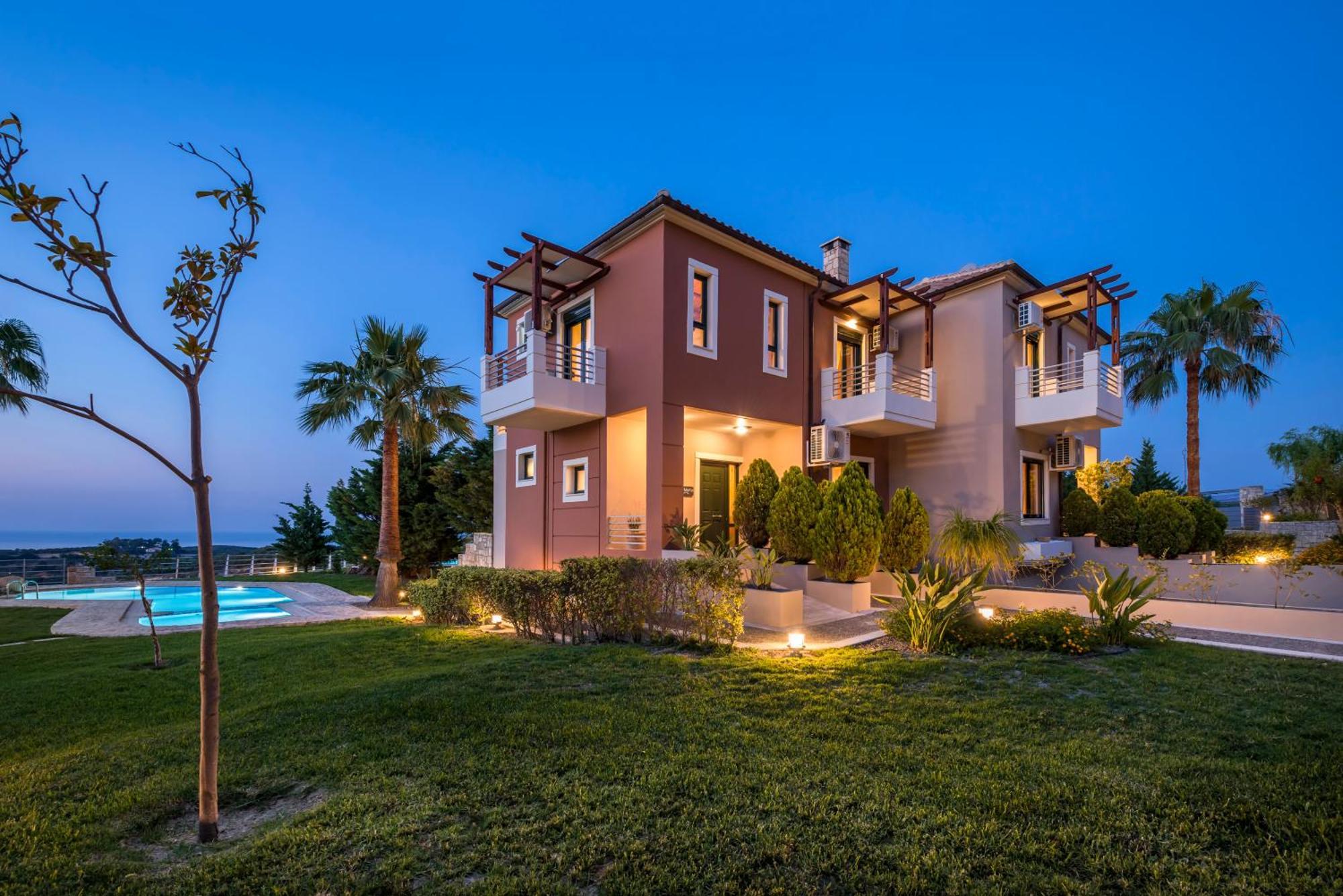 Athina Luxury Villas Xamudohóri Kültér fotó